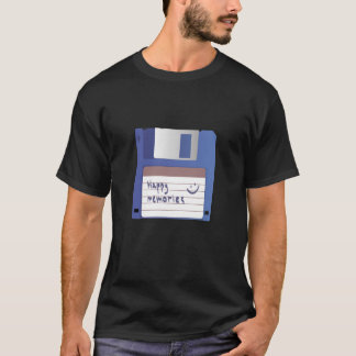 Blue Diskette Nostalgia T-Shirt