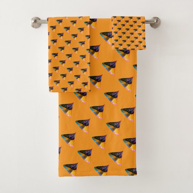 Blue Dog Kisses Badhandtuch Set (Insitu)