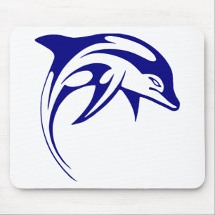 Blue Dolphin Mousepad