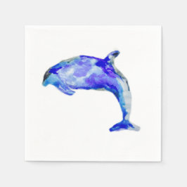 Blue Dolphin Napkins Serviette