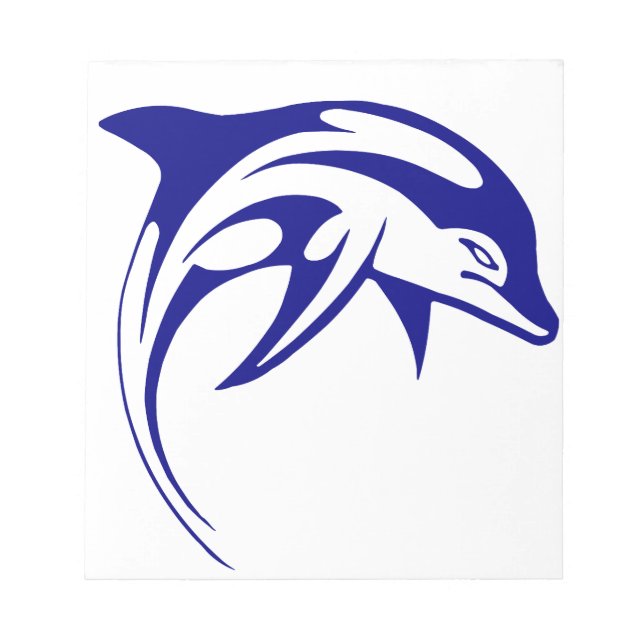Blue Dolphin Notizblock (Vorderseite)