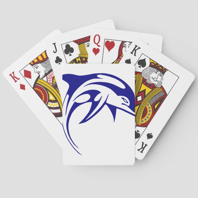 Blue Dolphin Spielkarten (Rückseite)