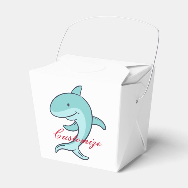 Blue Dolphins Leaping Thunder_Cove Geschenkschachtel (Vorderseite)