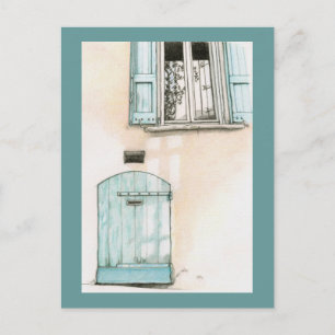 Blue Dose Postcard Postkarte