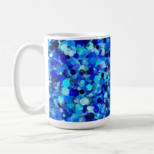 Blue Dot 15oz Tasse