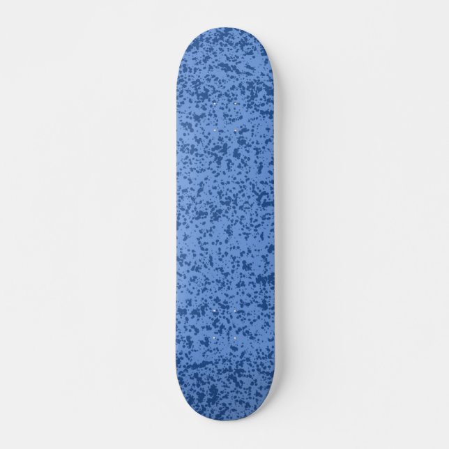 Blue Dot Chaos Skateboard (Vorne)