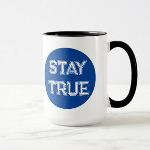 Blue Dot Tasse Schwarz-Weiß-Kaffee