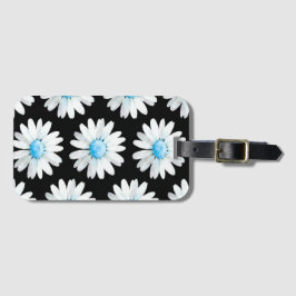 Blue Dotted Daisy's Gepäckanhänger