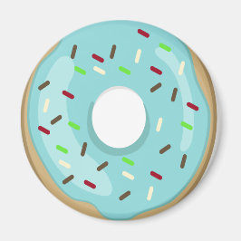 Blue Doughnut Magnet