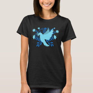 Blue Dove of Peace T - Shirt