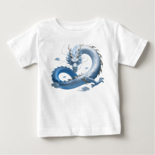 Blue Dragon Art   Mythische Fantasy-Ästhetik   Ori Baby T-shirt