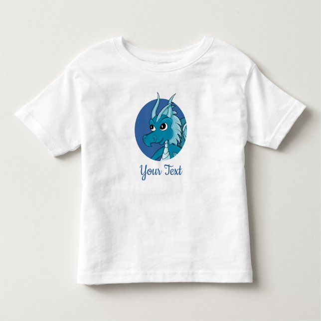 Blue Dragon artoonT-Shirt Kleinkind T-shirt (Vorderseite)