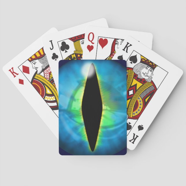 Blue Dragon Eye Spielkarten (Rückseite)