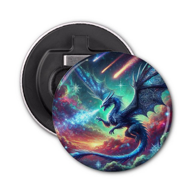 Blue Dragon Flaschenöffner (Vorderseite)