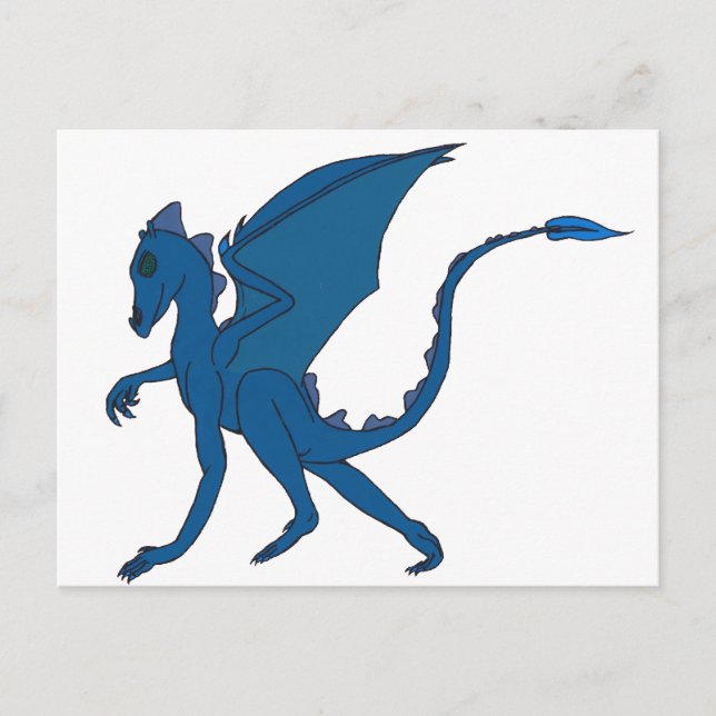 Blue Dragon Postcard von IDC Postkarte (Vorderseite)
