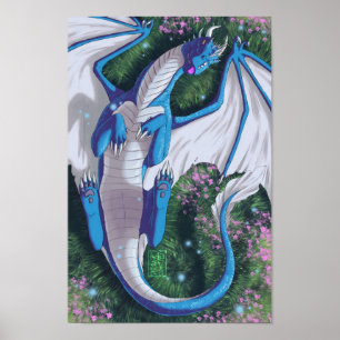 Blue Dragon Poster