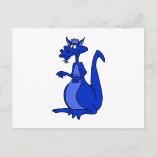 Blue Dragon Postkarte