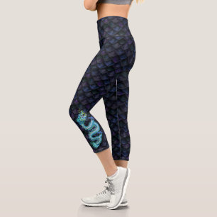 Blue Dragon Scales mit Blue Dragon Capri Leggings