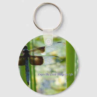 Blue Dragonfly-Schlüsselanhänger Schlüsselanhänger