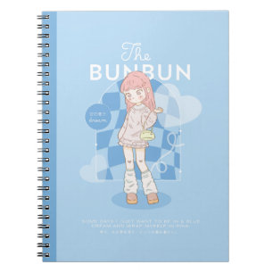 Blue Dream Pink Notizblock