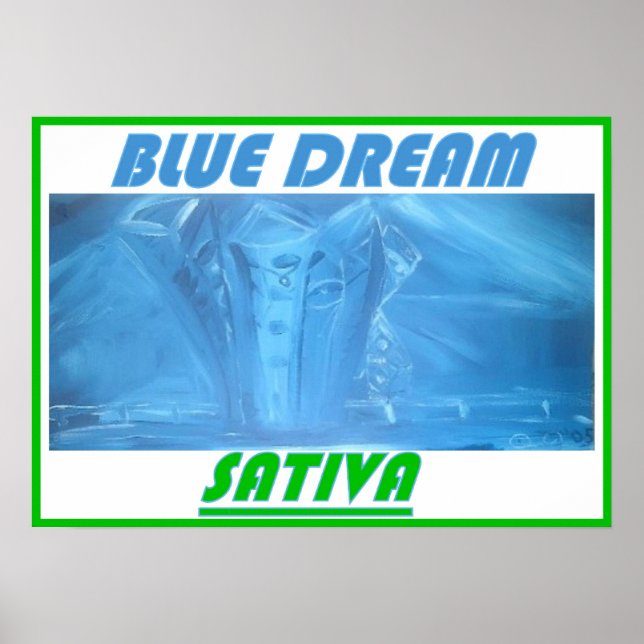 BLUE DREAM SATIVA POSTER (Vorne)