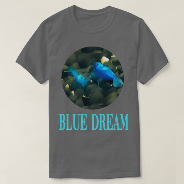 Blue Dream Shrimp T-Shirt (Design vorne)