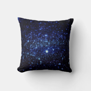Blue Dreams Stars Pillow Kissen