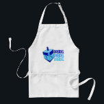 Blue Dreidel<br><div class="desc">Dreidel-Dreidel-Dreidel in drei verschiedenen Blautönen mit einem blauen Dreiband für Hanukkah.</div>