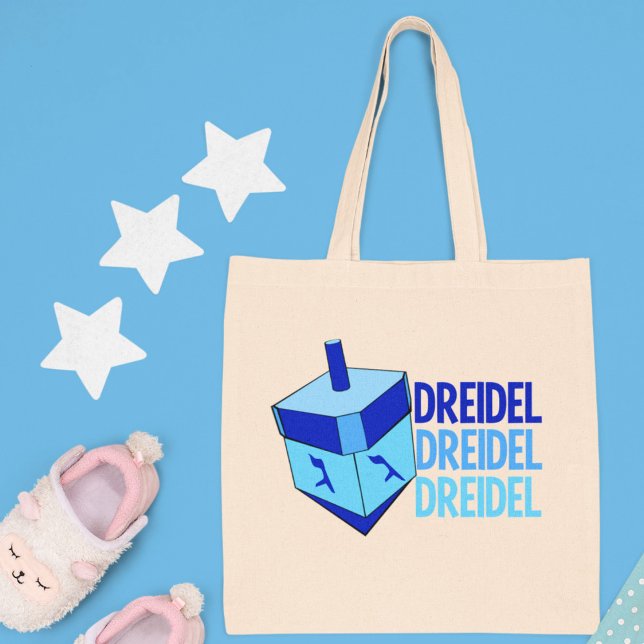 Blue Dreidel Tragetasche (Von Creator hochgeladen)
