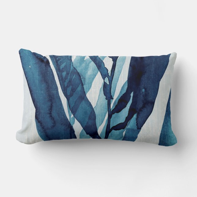 Blue Drift I Lendenkissen (Vorderseite)