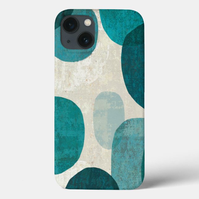 Blue Drips Case-Mate iPhone Hülle (Rückseite)