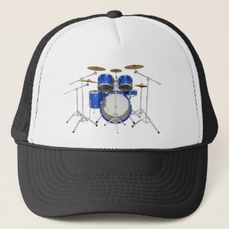 Blue Drum Kit: Truckerkappe