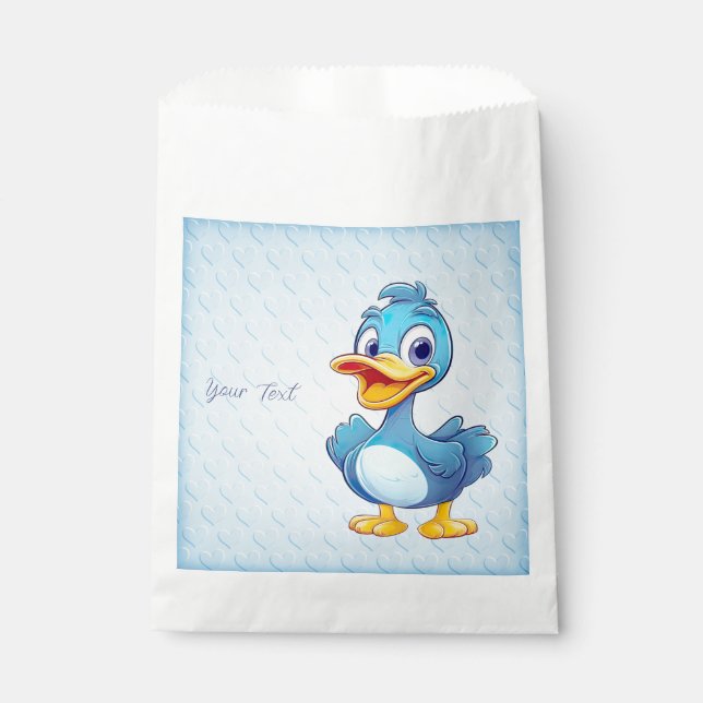 Blue Duck Favor Bags Geschenktütchen (Vorderseite)