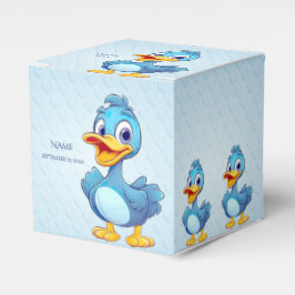 Blue Duck Favor Box Geschenkschachtel