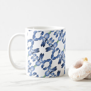 Blue Dutch Iris - Kaffeetasse