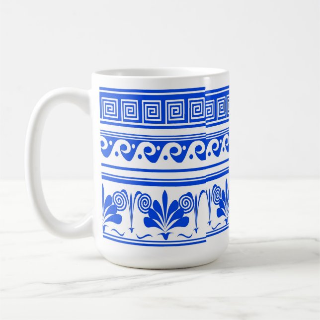 Blue Dutch Waves Tasse (Links)