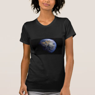 Blue Earth From Space Inspiration T-Shirt