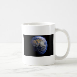 Blue Earth From Space Inspiration Tasse