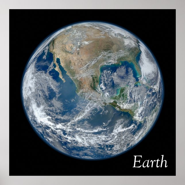 Blue Earth Poster (Vorne)