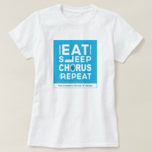 Blue Eat Sleep Chorus Wiederholung Block