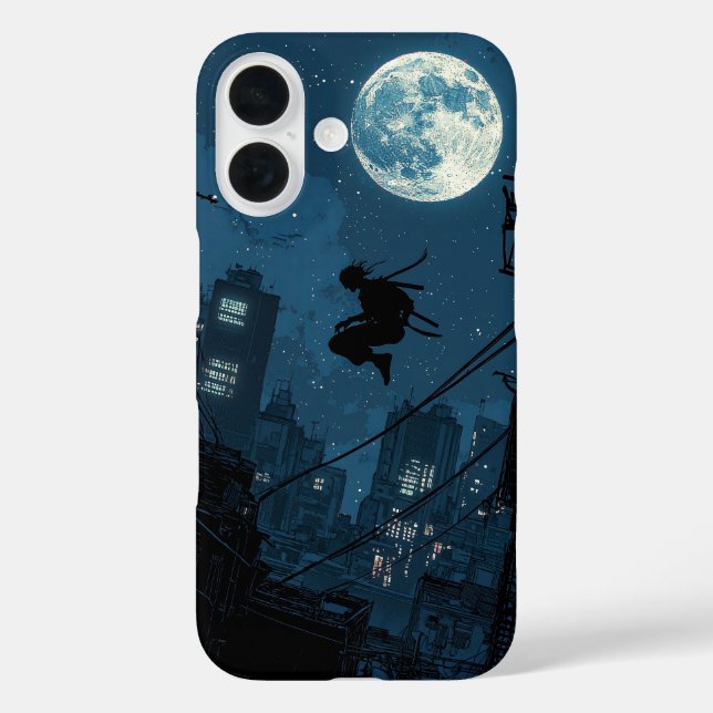 Blue Eclipse Case-Mate iPhone Hülle (Rückseite)