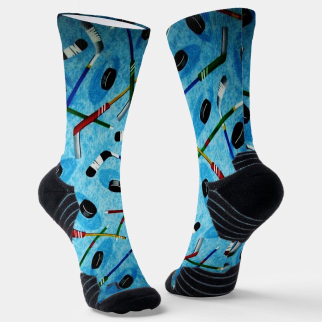 Blue Eishockey Socken (Gewinkelt)