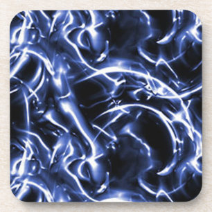 Blue Electric Untersetzer