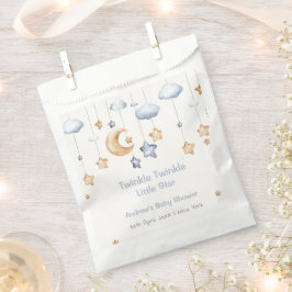 Blue Elegant Twinkle Twinkle Baby Dusche Geschenktütchen