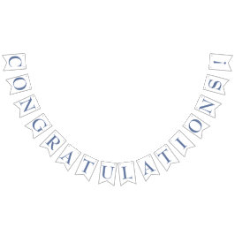 Blue elegante Gratulationen bunte Banner