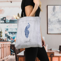 Blue Elegante Pfau Personalisiertes Tessin