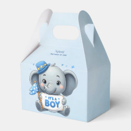 Blue Elephant Fevor Box Geschenkschachtel