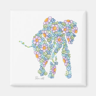 Blue Elephant Magnet