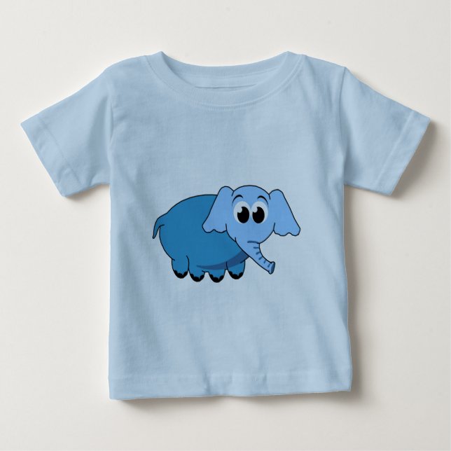 Blue Elephant T - Shirt (Vorderseite)