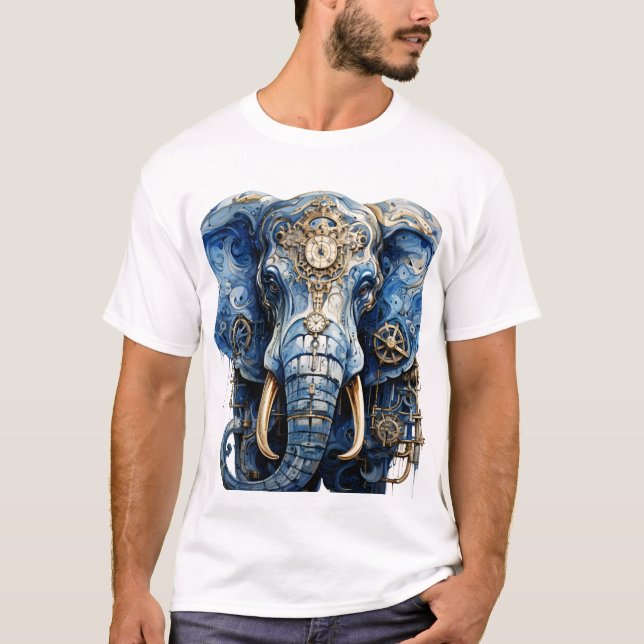 Blue Elephant T - Shirt (Vorderseite)